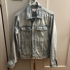 7 For All Mankind Light Blue Jean Jacket